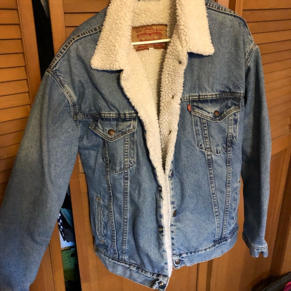 Levi Strauss original Sherpa Jean jacket,